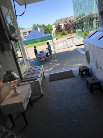 Namas ant ratų mokė tausoti aplinką