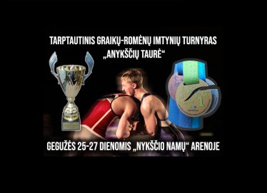 Anykščiuose bus surengtas tarptautinis graikų-romėnų imtynių turnyras