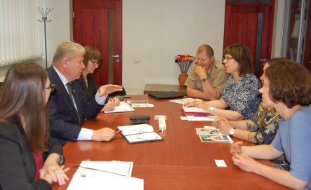 Anykščiuose svečiavosi Lietuvos aklųjų ir silpnaregių sąjungos nariai 