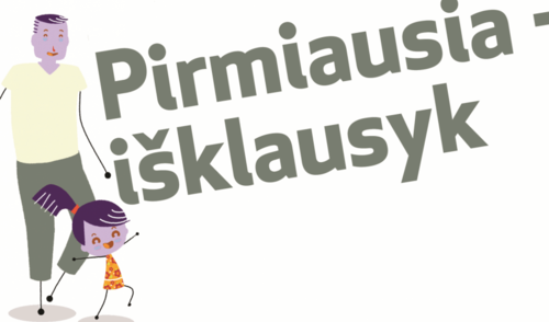 Socialinė informacinė kampanija „Pirmiausia – išklausyk“