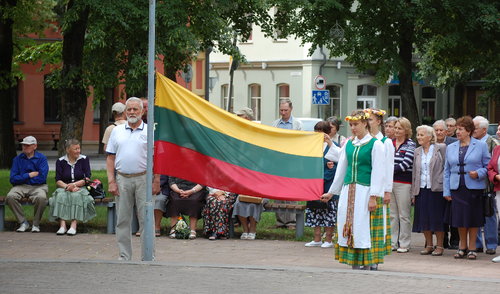 Anykščiuose paminėta Gedulo ir vilties diena 