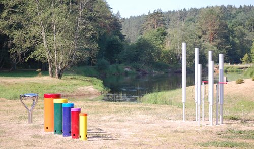 Šventosios upės krantinėje – lauko būgnų skambesys 