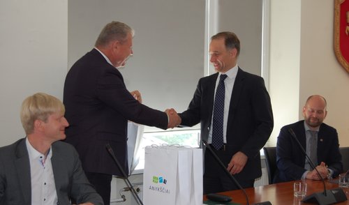 Ministras R. Masiulis: „Anykščiai – gerai tvarkoma savivaldybė“ 