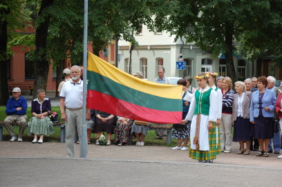 Anykščiuose paminėta Gedulo ir vilties diena 