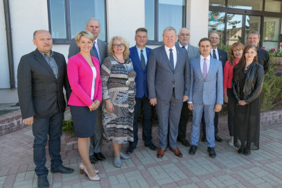 Madonos (Latvija) miesto šventės metu – dalykiški susigiminiavusių miestų vadovų pokalbiai 