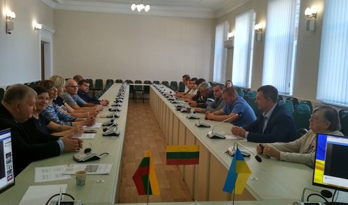 Mirgorode (Ukrainoje) pristatoma Anykščių rajono savivaldybės patirtis bei gerieji pavyzdžiai