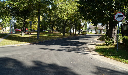 Svėdasų miestelyje baigti gatvių remonto darbai