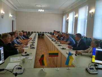 Mirgorode (Ukrainoje) pristatoma Anykščių rajono savivaldybės patirtis bei gerieji pavyzdžiai