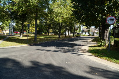 Svėdasų miestelyje baigti gatvių remonto darbai