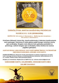 Dviračių žygis Pasaulinei savižudybių prevencijos dienai paminėti