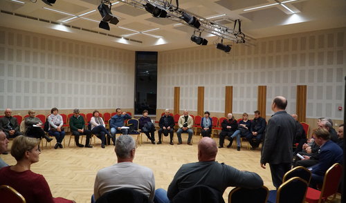 Įvyko susitikimas su Ažupiečių seniūnaitijos gyventojais dėl bendruomeninių vaikų namų steigimo