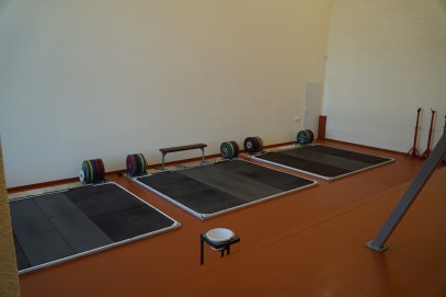 Duris atvėrė nauja sunkiaatlečiams skirta sporto salė