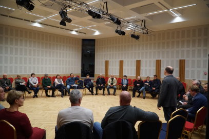 Įvyko susitikimas su Ažupiečių seniūnaitijos gyventojais dėl bendruomeninių vaikų namų steigimo