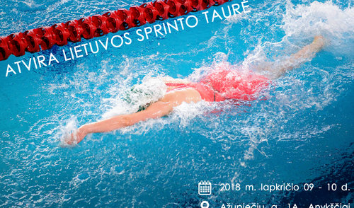 Atvira Lietuvos sprinto taurė Anykščiuose!