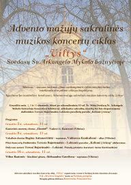 Mažųjų sakralinės muzikos koncertų ciklas „Viltys“