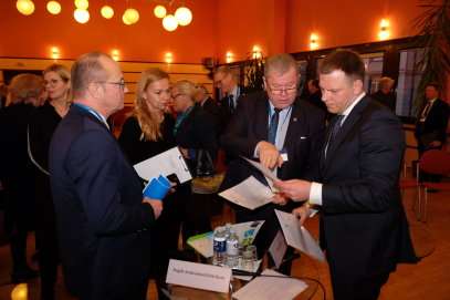  Lietuvos Respublikos finansų ministerijoje vyko Lietuvos savivaldybių merų diskusija dėl 2019 m....