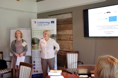 INTERREG V-A projekto veiklos Anykščiuose – mokomės darnaus turizmo