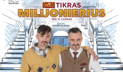 Kieno milijonus „Domino“ teatro premjeroje skaičiuos „(Ne)tikras milijonierius”? 