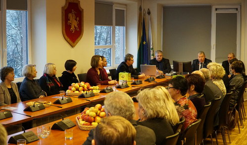 Anykščių rajono savivaldybėje vyko įstaigų vadovų sambūris