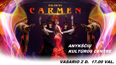 Tarptautinis projektas-miuziklas”Baltican Carmen Show”