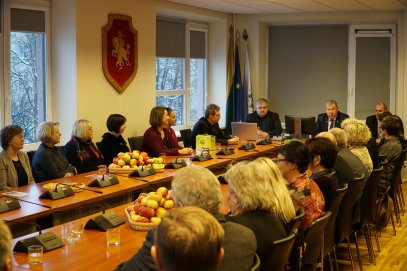 Anykščių rajono savivaldybėje vyko įstaigų vadovų sambūris