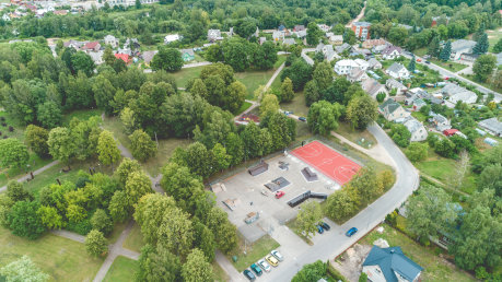 Baigtos projekto „Bendruomeninės aktyvaus laisvalaikio infrastruktūros įrengimas Anykščių mieste“...