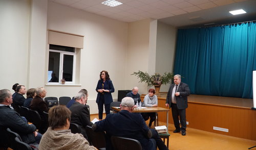 Antradienio vakarą Kavarsko seniūnijoje vyko ataskaitos už 2018 m. pristatymas