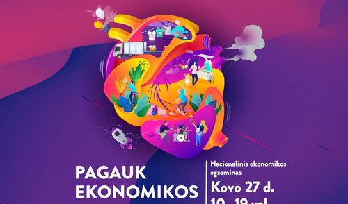 Kviečiame aktyviai dalyvauti Nacionaliniame ekonomikos egzamine!