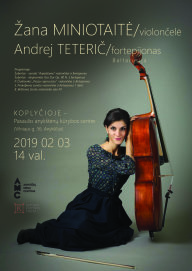 Žanos Miniotaitės ir Andrej Teterič koncertas