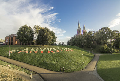 Kuo dabar užpildysime krantinės užrašą „Anykščiai“? Siūlykite!