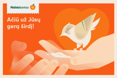Artėja metas „Maisto banko“ akcijai