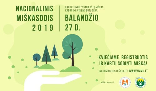 Per Nacionalinį miškasodį numatoma pasodinti apie 100 ha miško