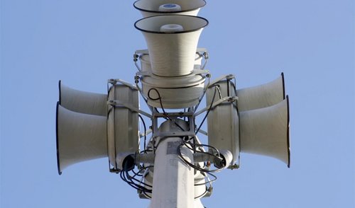 Perspėjimo sistemos patikrinimas Anykščiuose