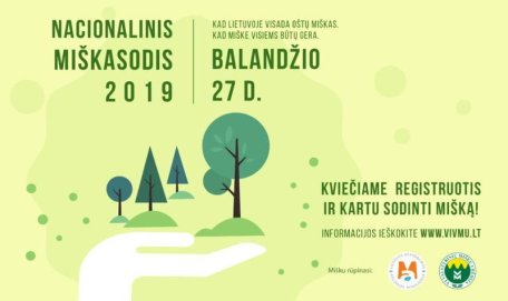 Per Nacionalinį miškasodį numatoma pasodinti apie 100 ha miško