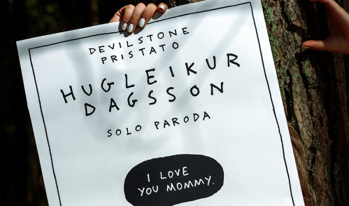 Hugleikur Dagsson atvyksta į „Devilstone“ festivalį atidaryti savo darbų parodos 