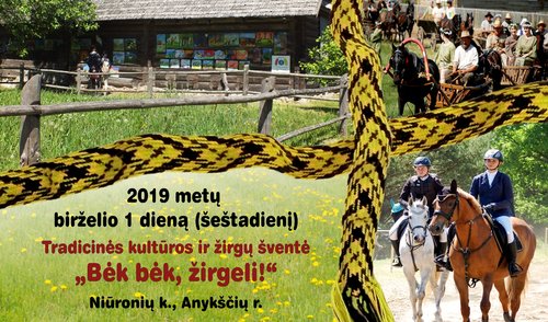 Tradicinės kultūros ir žirgų šventė „Bėk bėk, žirgeli!“ PROGRAMA