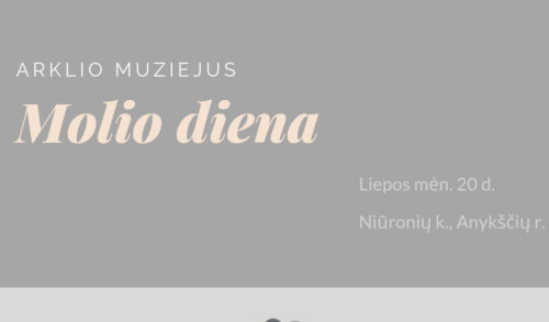 Arklio muziejuje - Molio diena