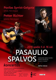 „Pasaulio spalvos“ - Povilas Syrrist-Gelgota (altas, Norvegija), Petter Richter (gitara, Norvegija)