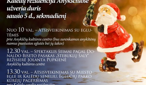 Kalėdų rezidencija Anykščiuose laikinai užvers duris 