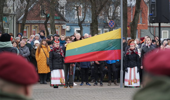 2020-02-16 Vasario 16-osios minėjimas Anykščiuose