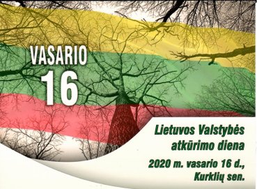 Vasario16-oji Kurklių seniūnijoje
