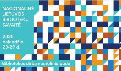 Nacionalinės bibliotekų savaitės virtualūs renginiai Anykščių bibliotekoje