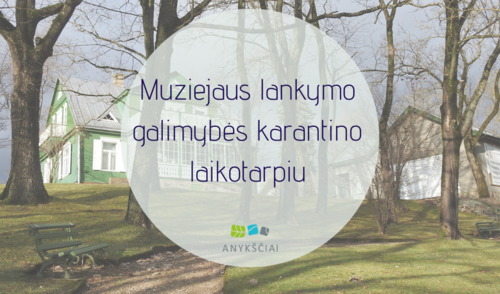 Muziejaus lankymo galimybės karantino laikotarpiu