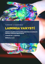Vaikų darbų parodos „Laiminga vaikystė" atidarymas