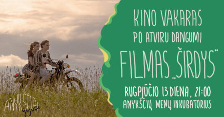 Kino vakaras po atviru dangumi