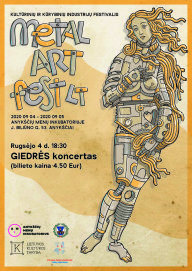 Kūrybinių industrijų festivalis „METAL ART FEST LT“ Anykščiuose