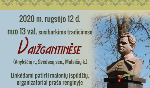 12-ųjų „Vaižgantinių“ programa
