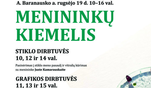 MENININKŲ KIEMELIS A. BARANAUSKO AIKŠTĖJE OBUOLINIŲ ŠVENTĖJE