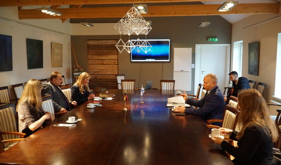 2020-09-14 Izraelio ambasadoriaus J. E. Yossef Levy vizitas Anykščiuose