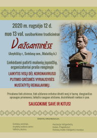 12-ųjų „Vaižgantinių“ programa